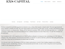 Tablet Screenshot of exscapital.com